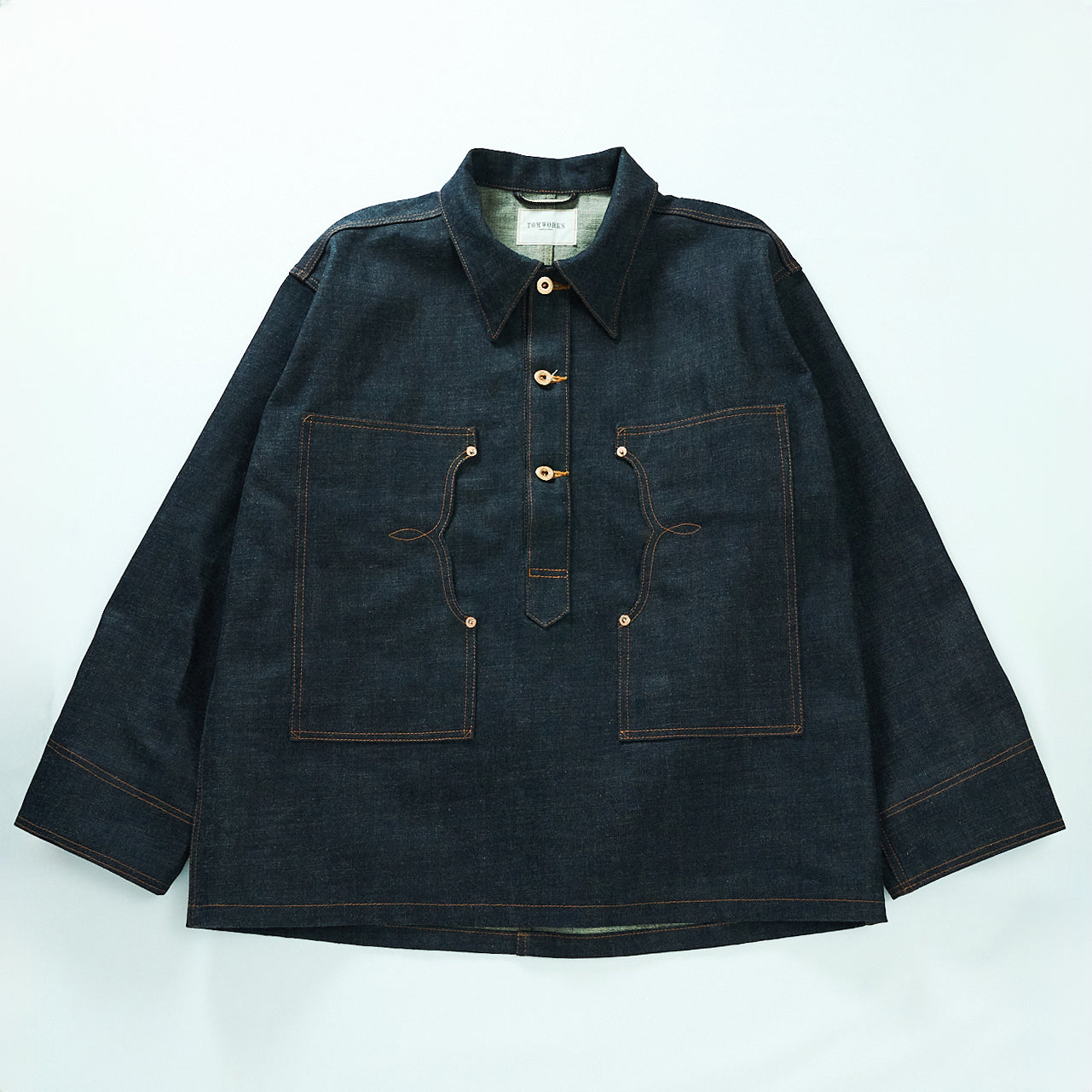 PULLOVER JACKET -Indigo-