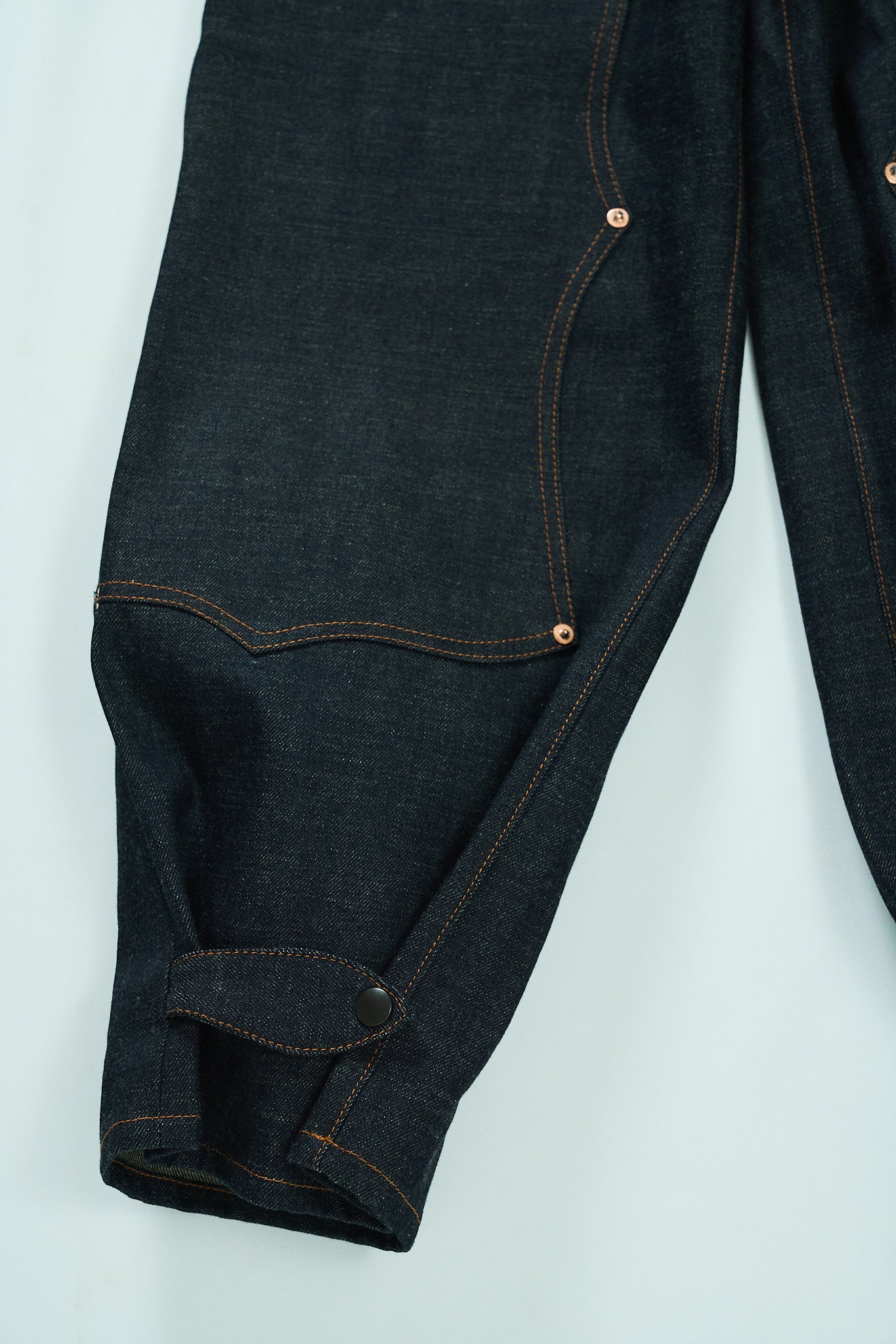 SWEEP Wknee WIDE PANTS -Indigo-