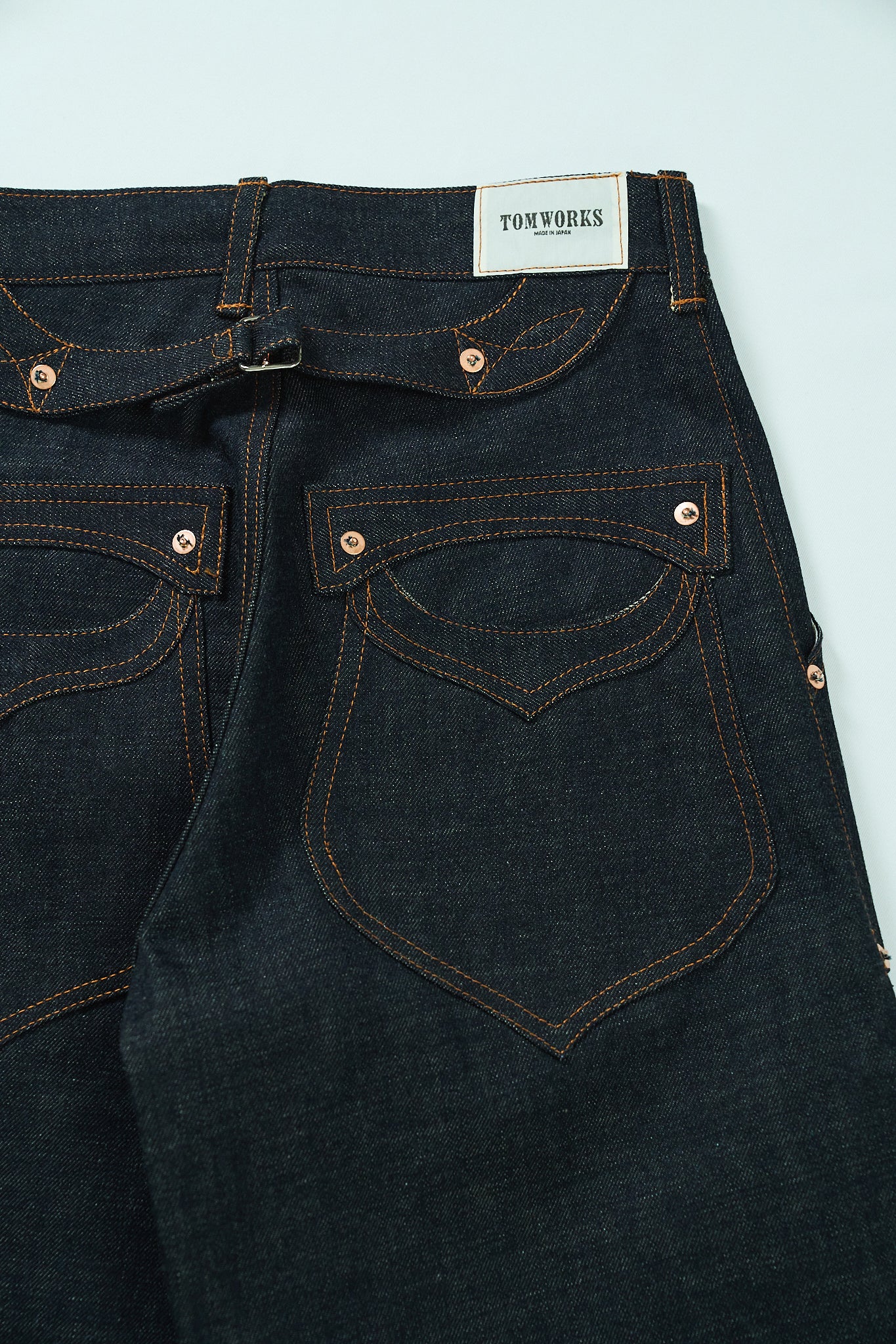 SWEEP Wknee WIDE PANTS -Indigo-