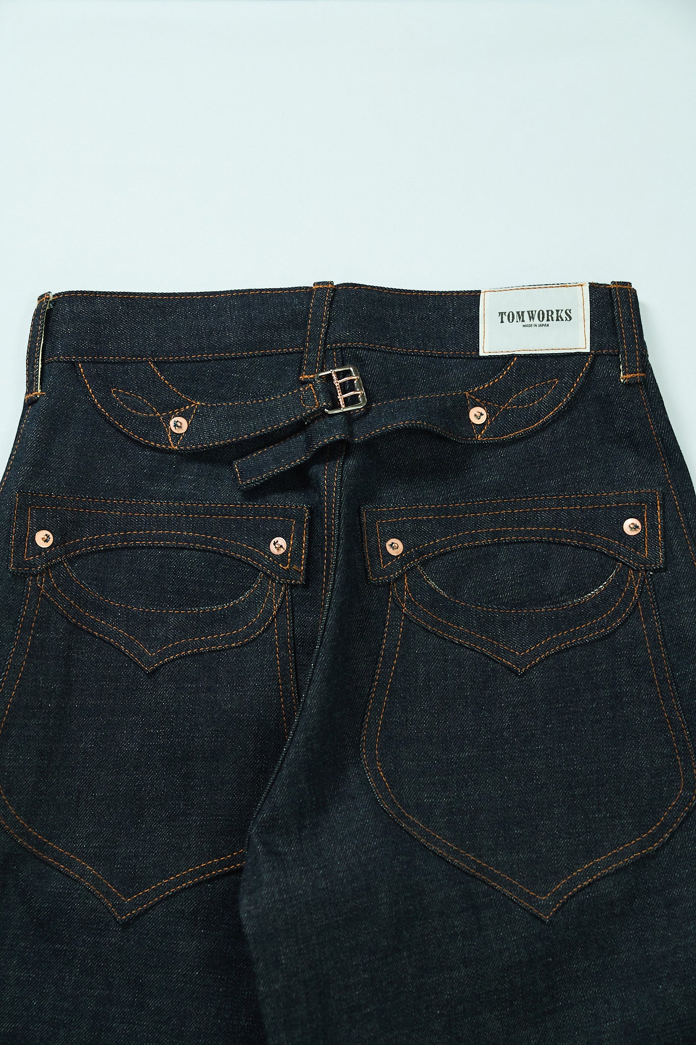 SWEEP Wknee WIDE PANTS -Indigo-