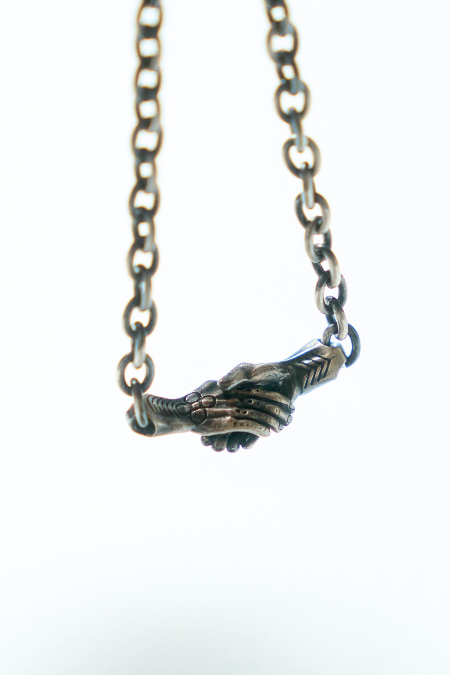 SHAKE HANDS Necklace -Tattoo Senju-