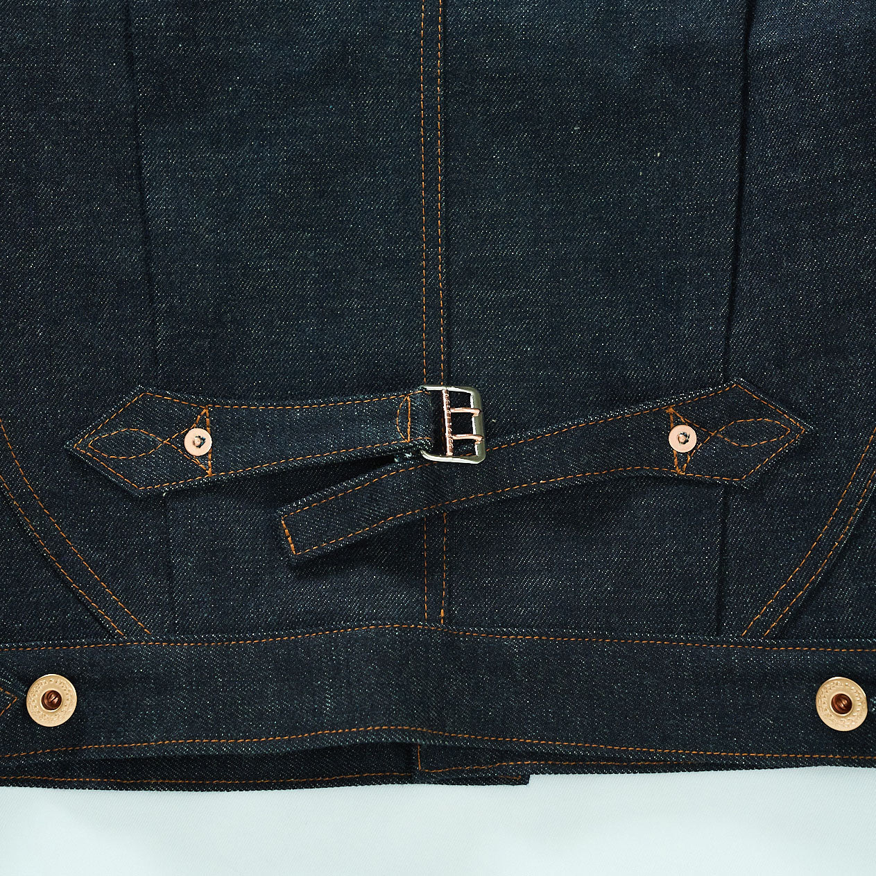 SWEEP THREE TACK JACKET-Indigo-