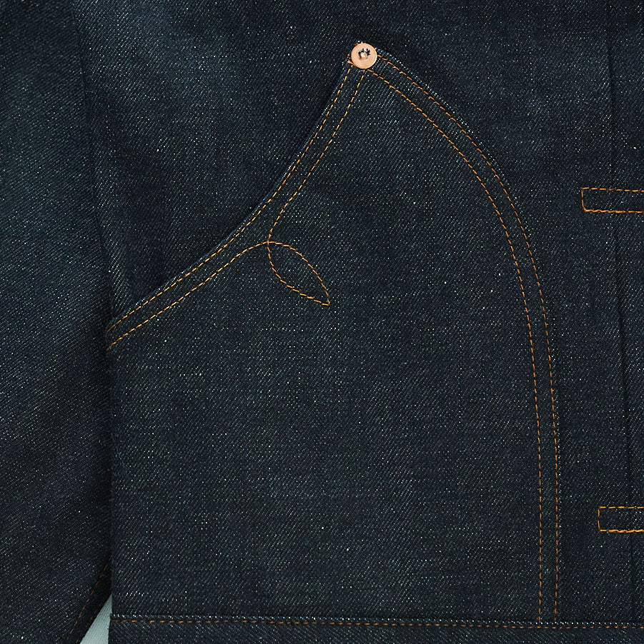 THREE TACK JACKET 25 -Indigo-