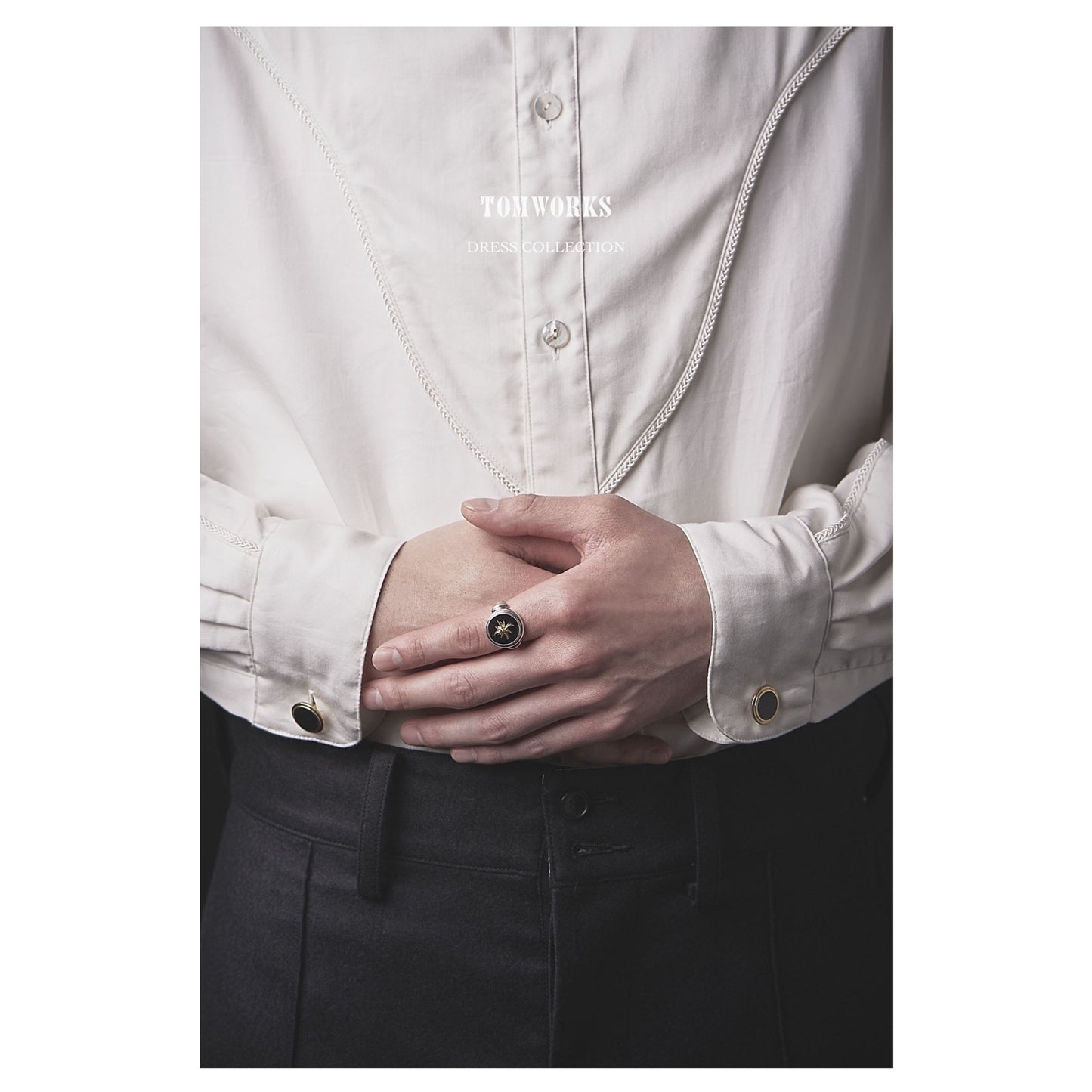 DRESS SHIRT - BLACK -