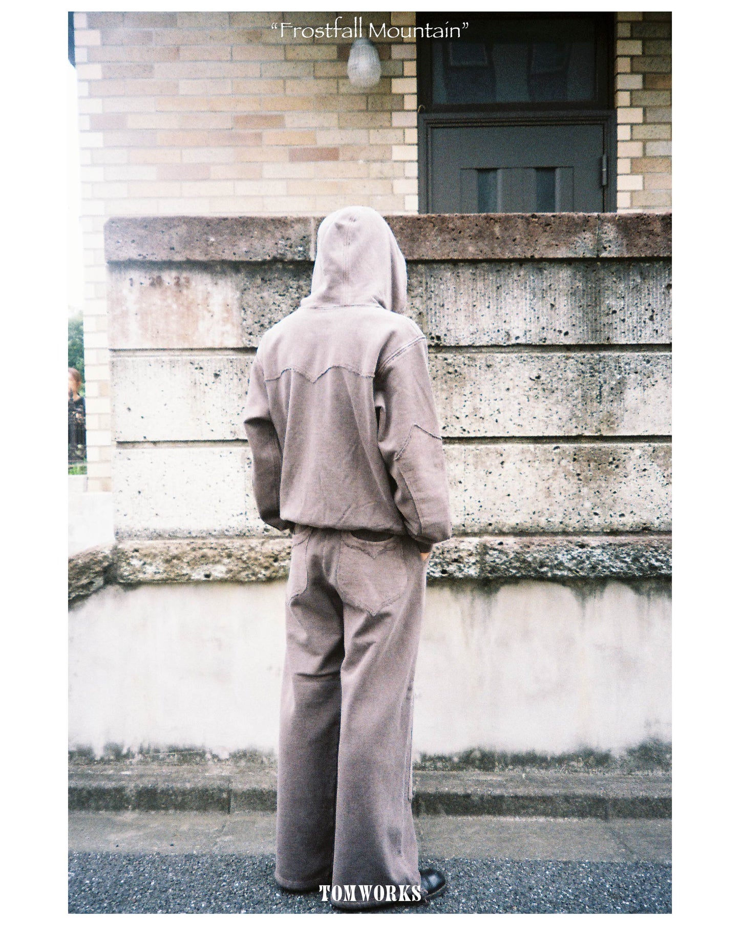 SWEAT PANTS -Brown-