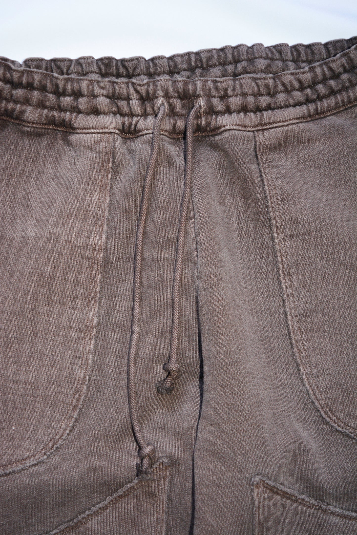 SWEAT PANTS -Brown-