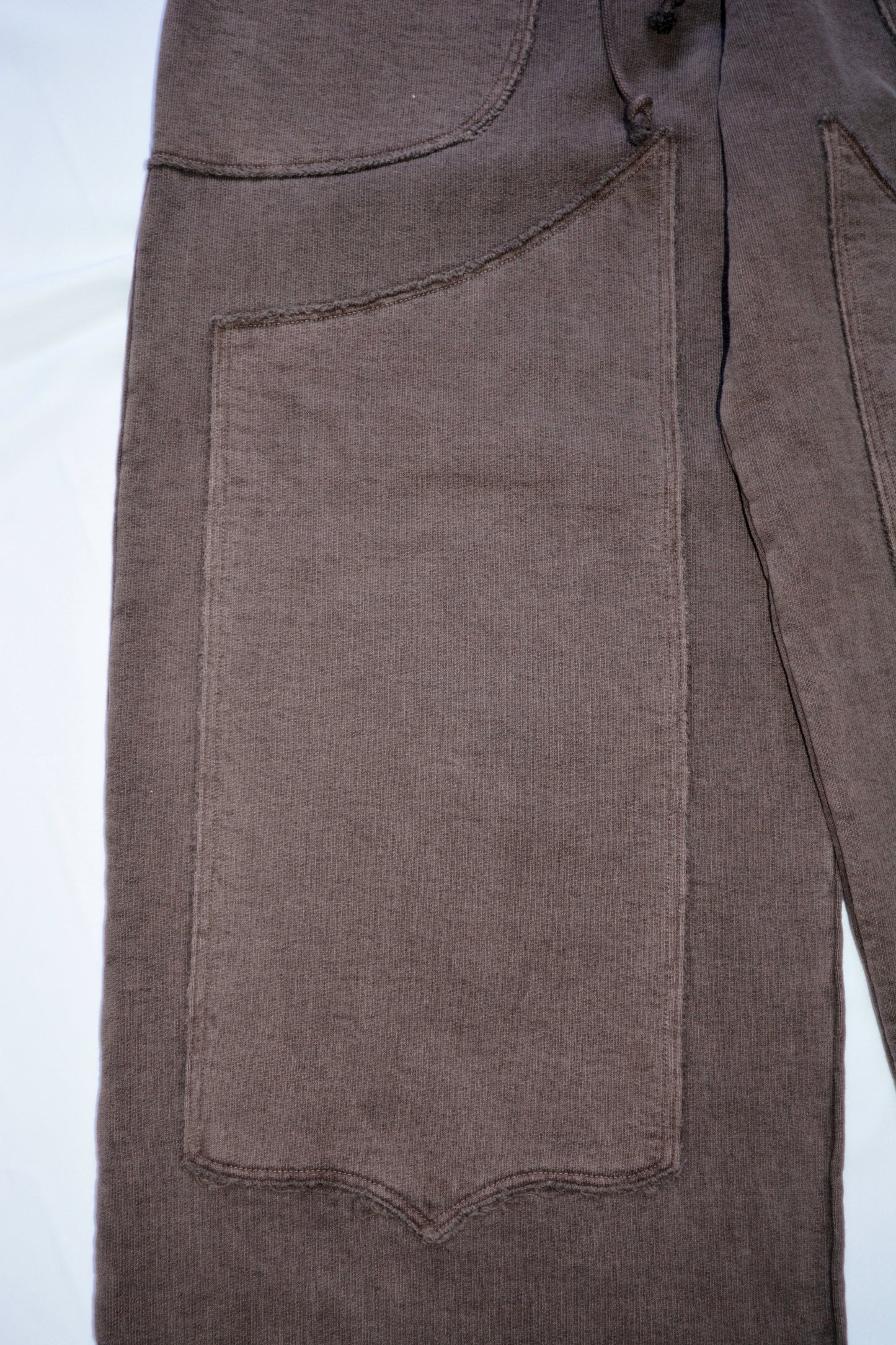 SWEAT PANTS -Brown-