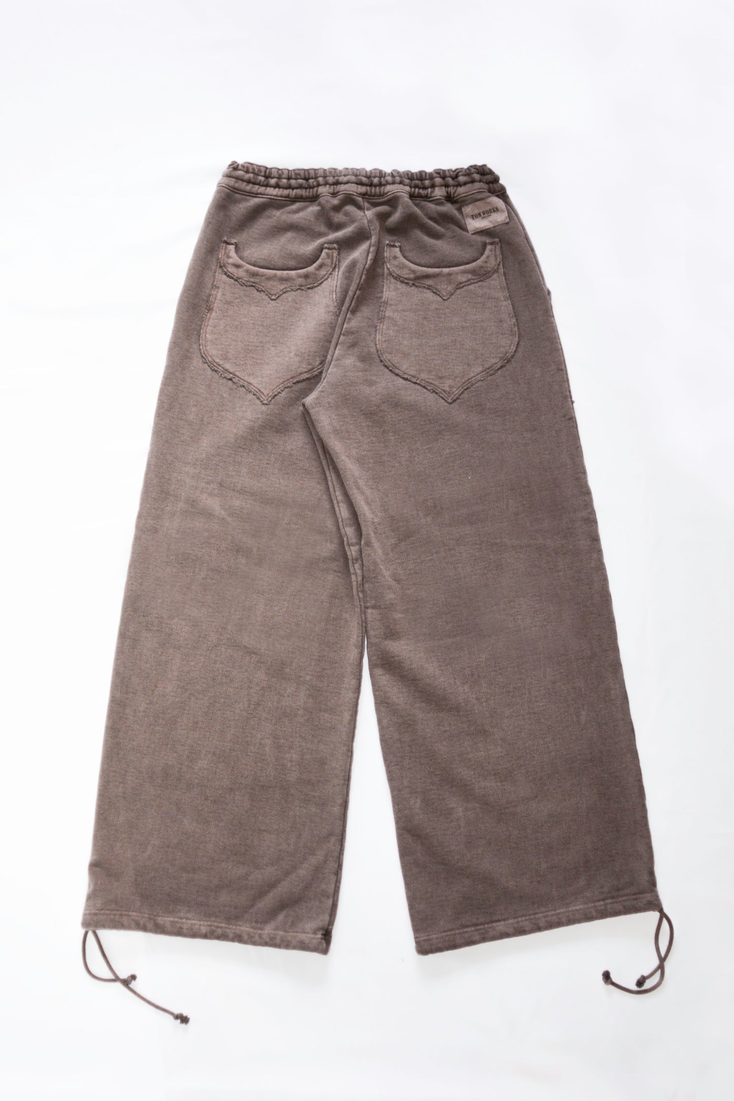 SWEAT PANTS -Brown-