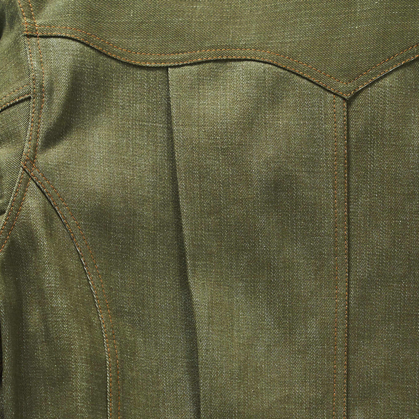 SWEEP THREE TACK JACKET-Green-