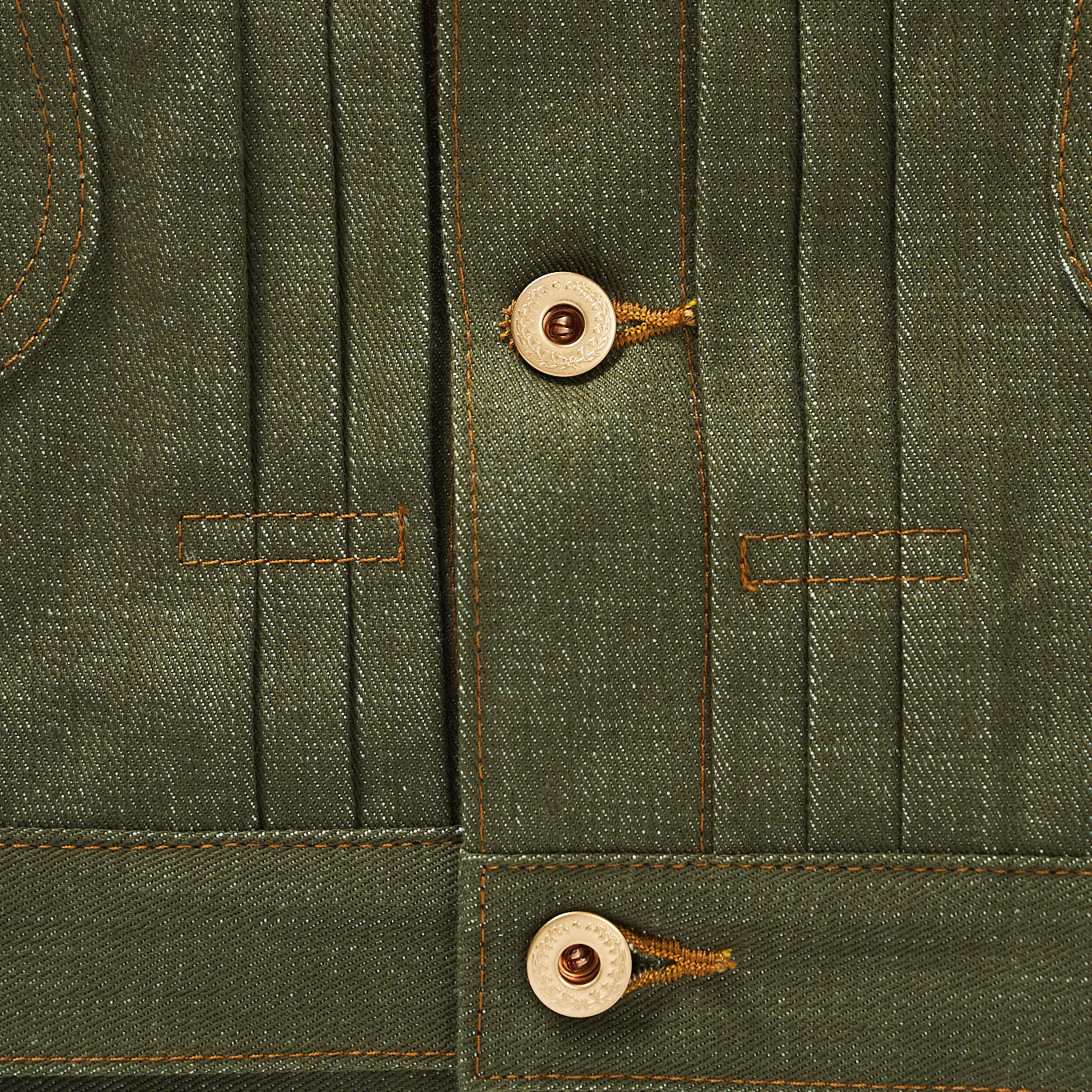 SWEEP THREE TACK JACKET-Green-