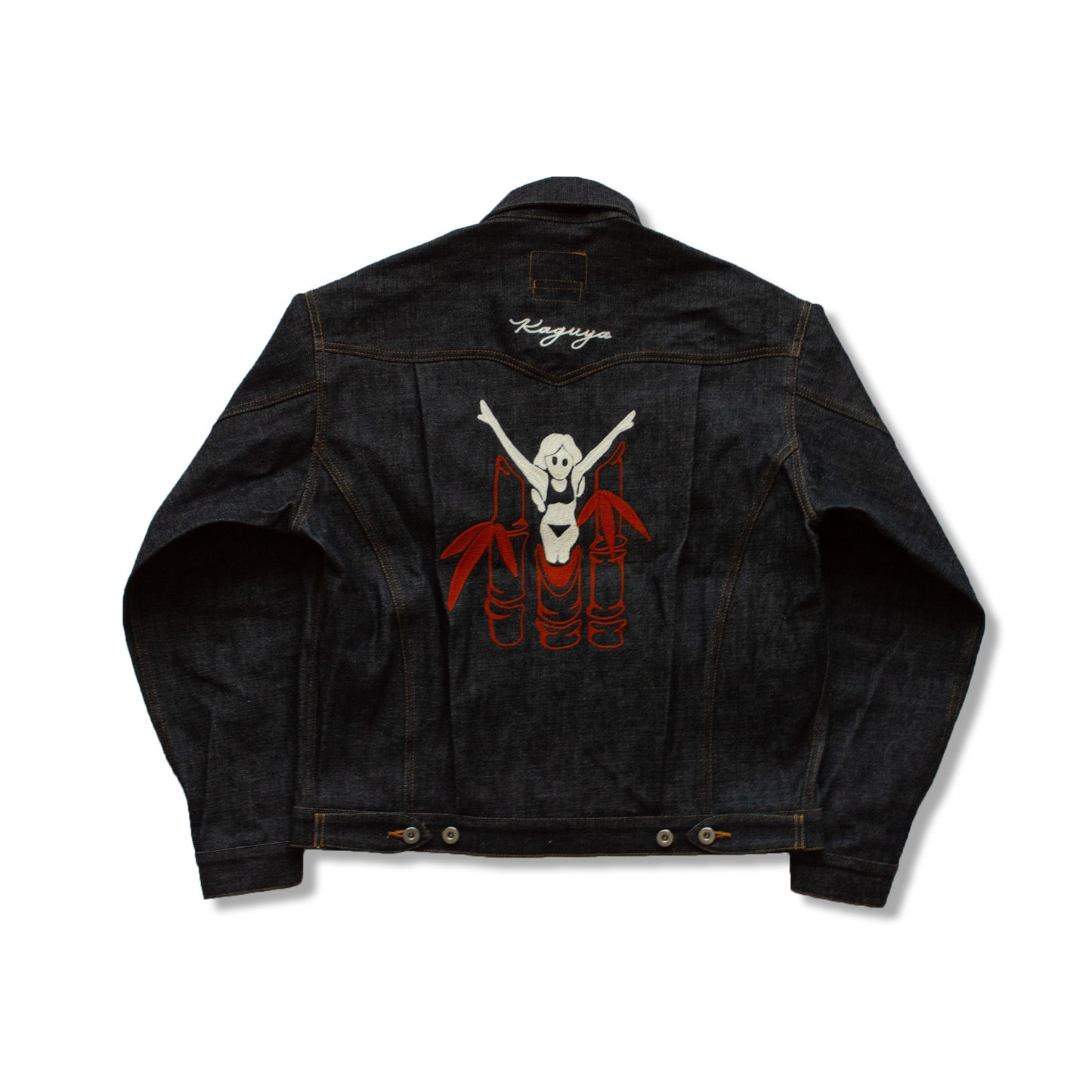 THREE TACK JACKET " KAGUYA " - Black -