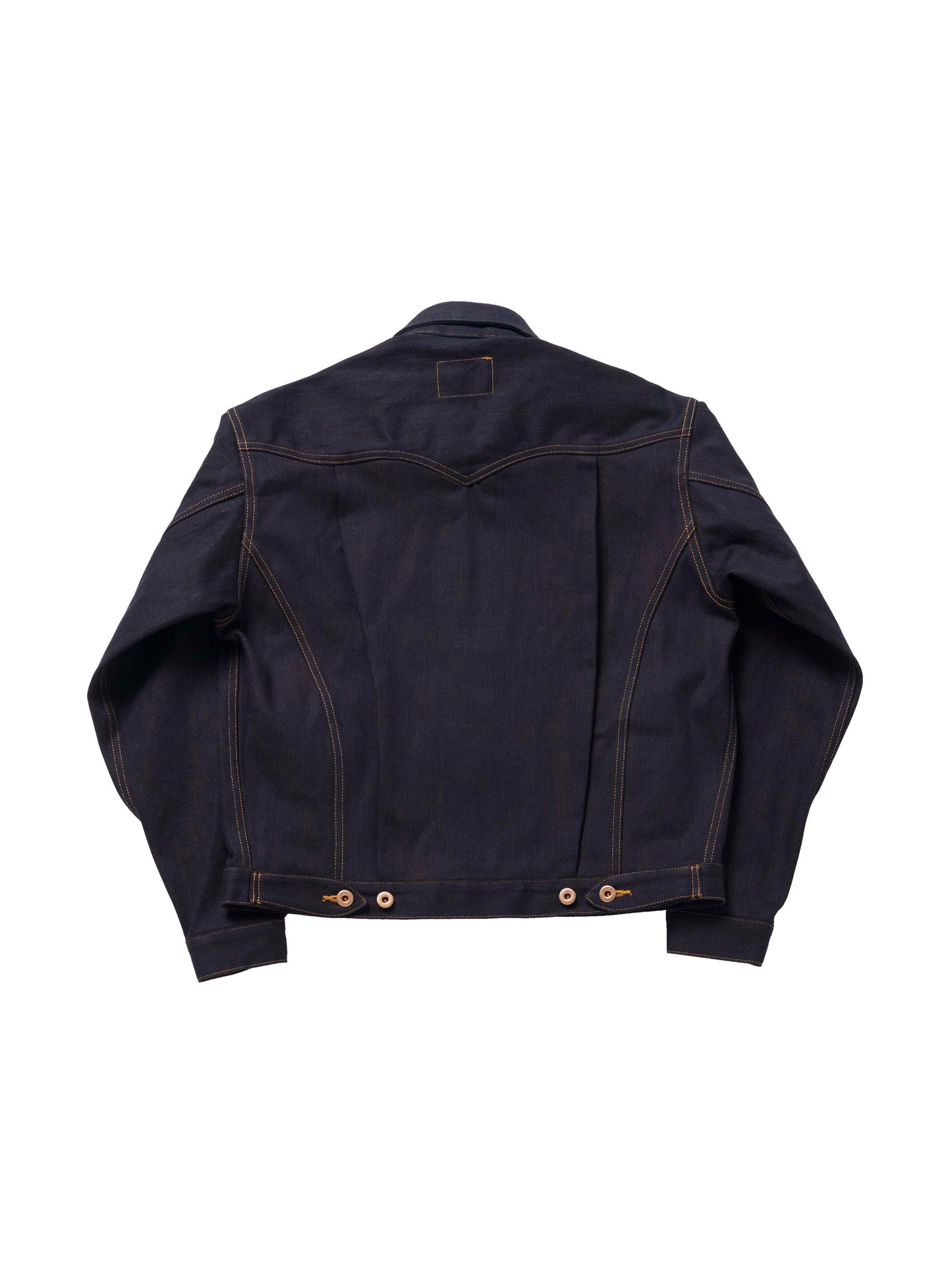 THREE TACK JACKET -24- Orange indigo -