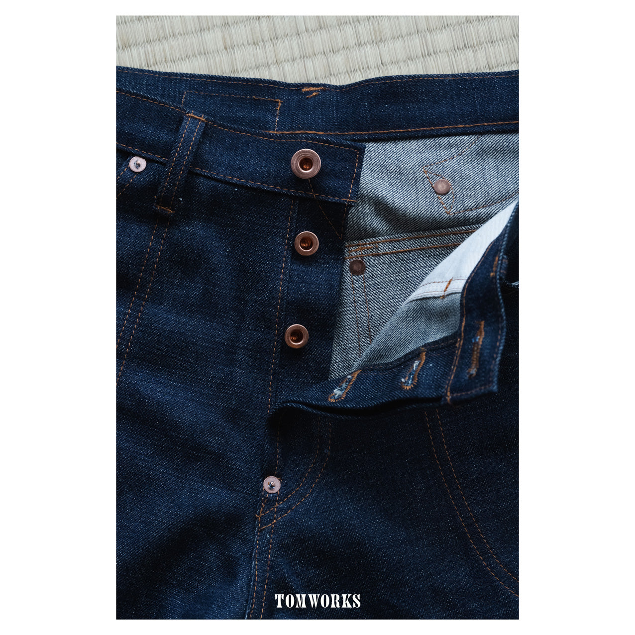Wknee WORK PANTS - indigo -