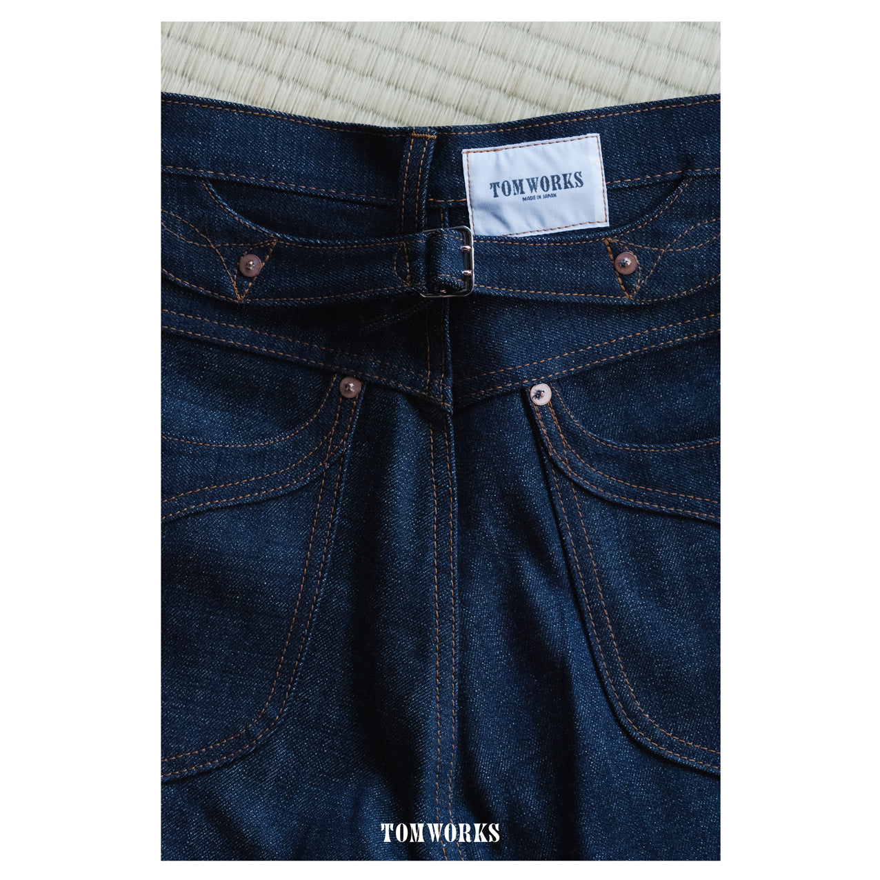 Wknee WORK PANTS - indigo -