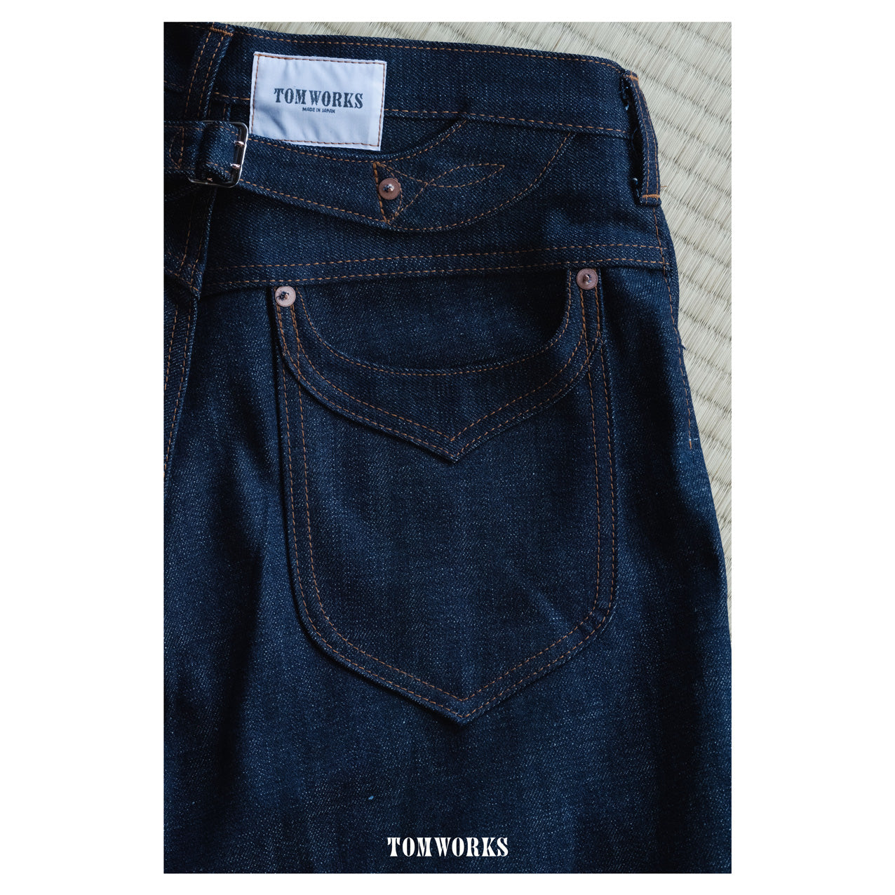 Wknee WORK PANTS - indigo -
