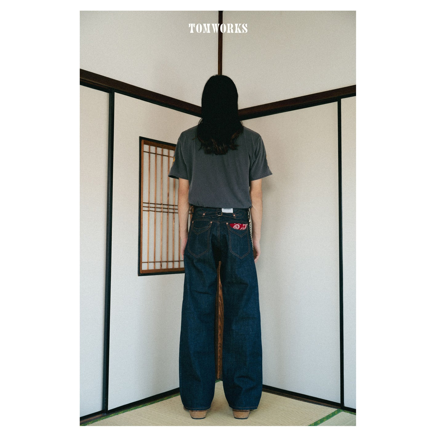Wknee WORK PANTS - indigo -