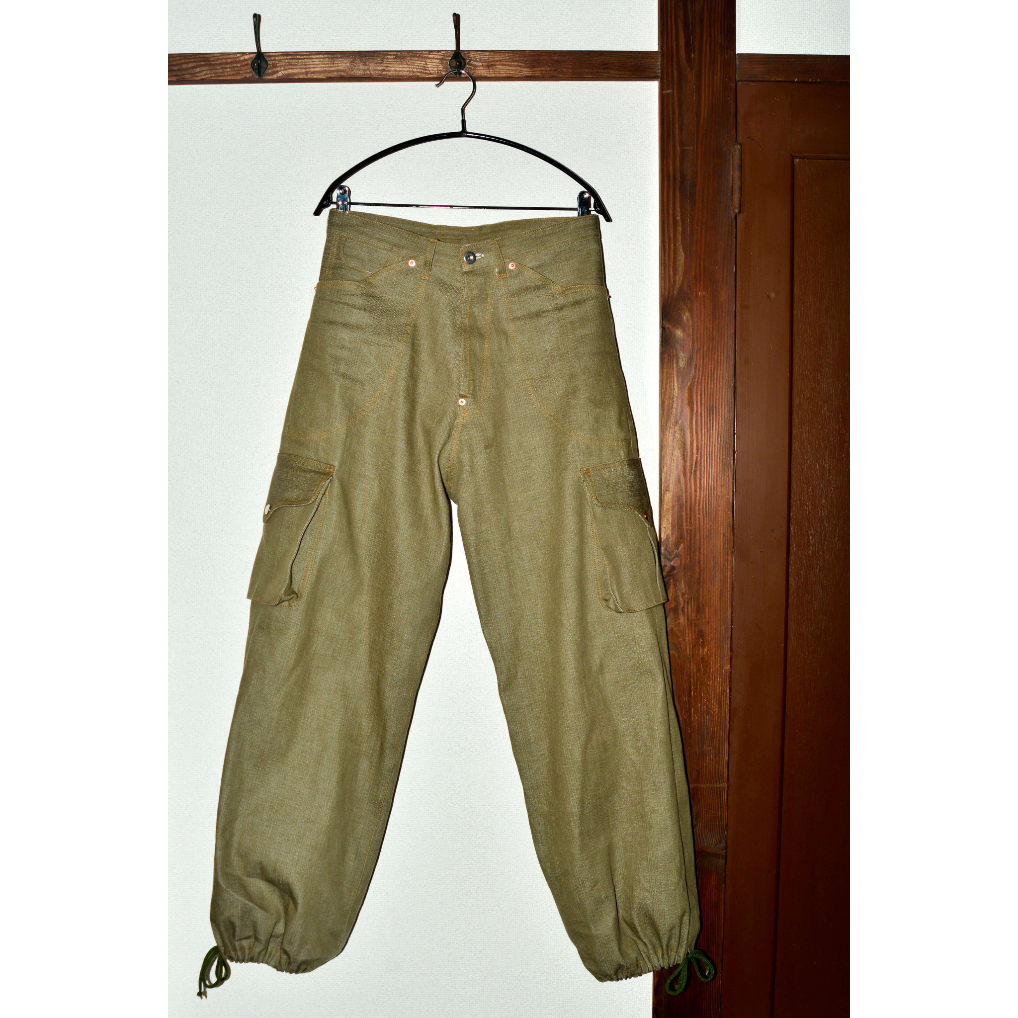 GREEN DENIM WORK PANTS – Tomworks