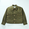 SWEEP THREE TACK JACKET-Green-