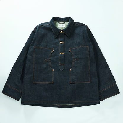 PULLOVER JACKET -Indigo-