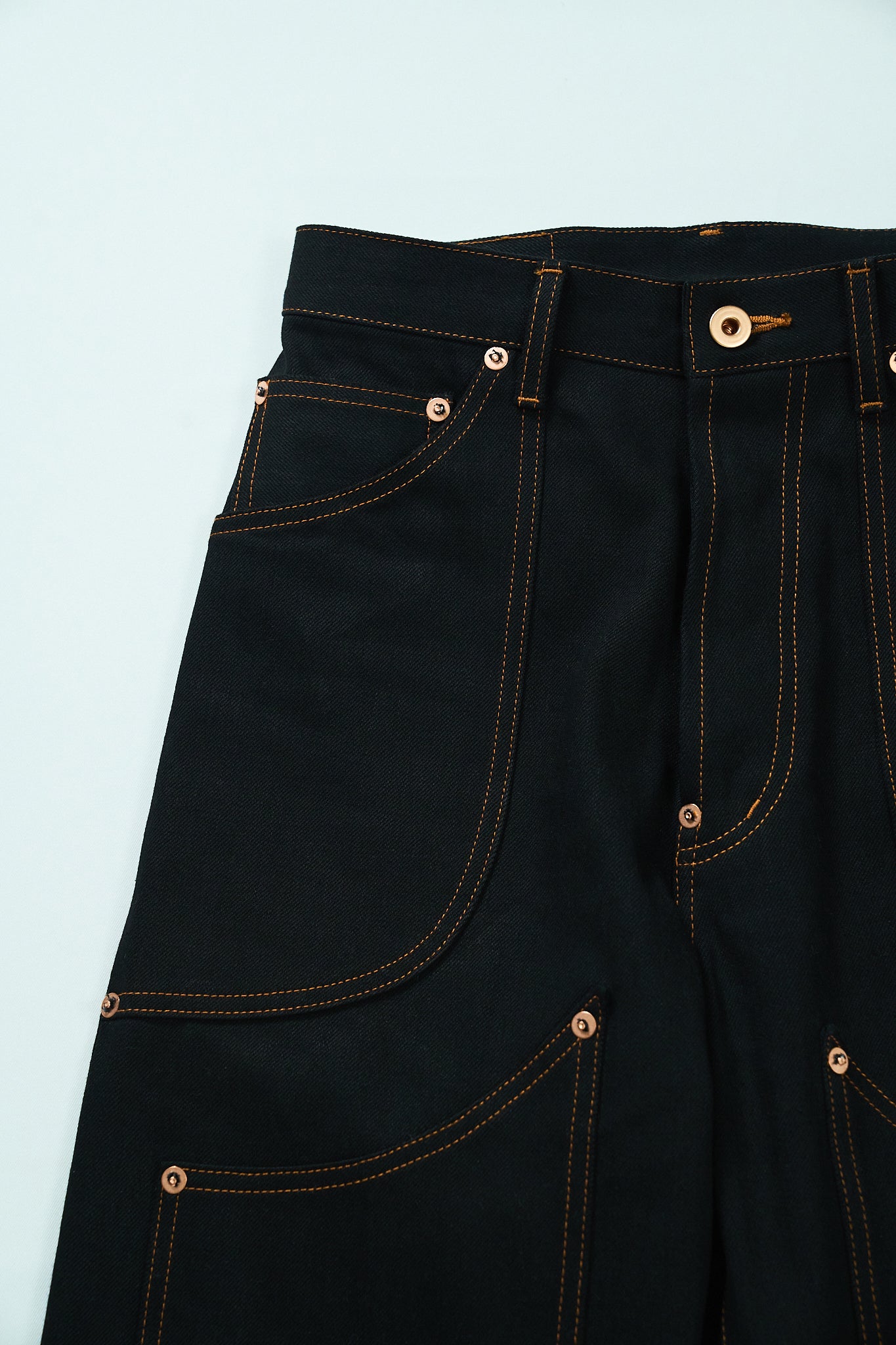 Wknee WORK PANTS 25 -Black-