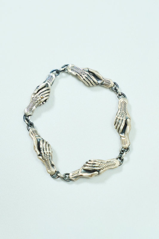 SHAKE HANDS Bracelet -Tattoo Senju- Type B