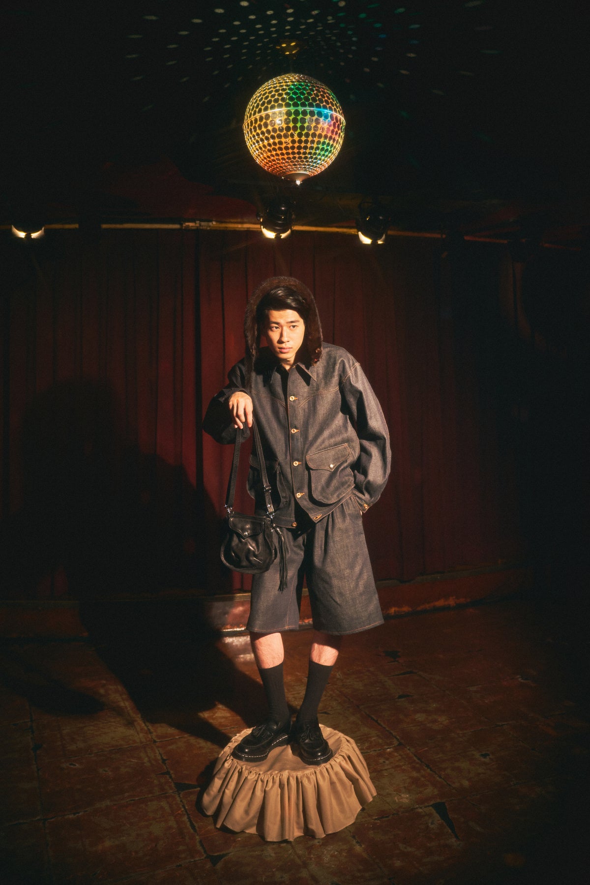 DOUBLE FLAP JACKET -indigo-