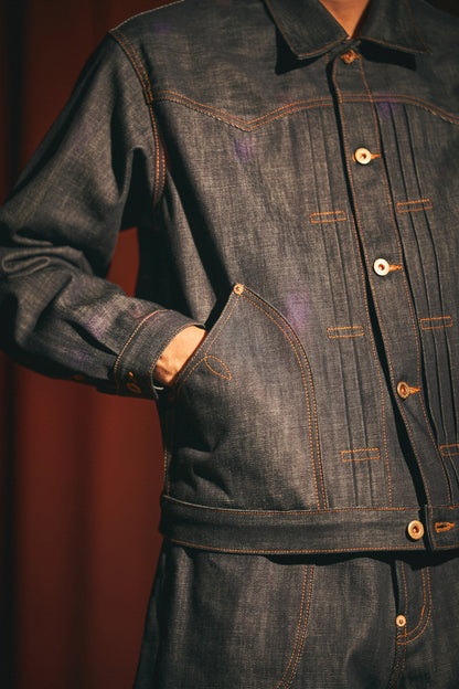 THREE TACK JACKET 26 -indigo-