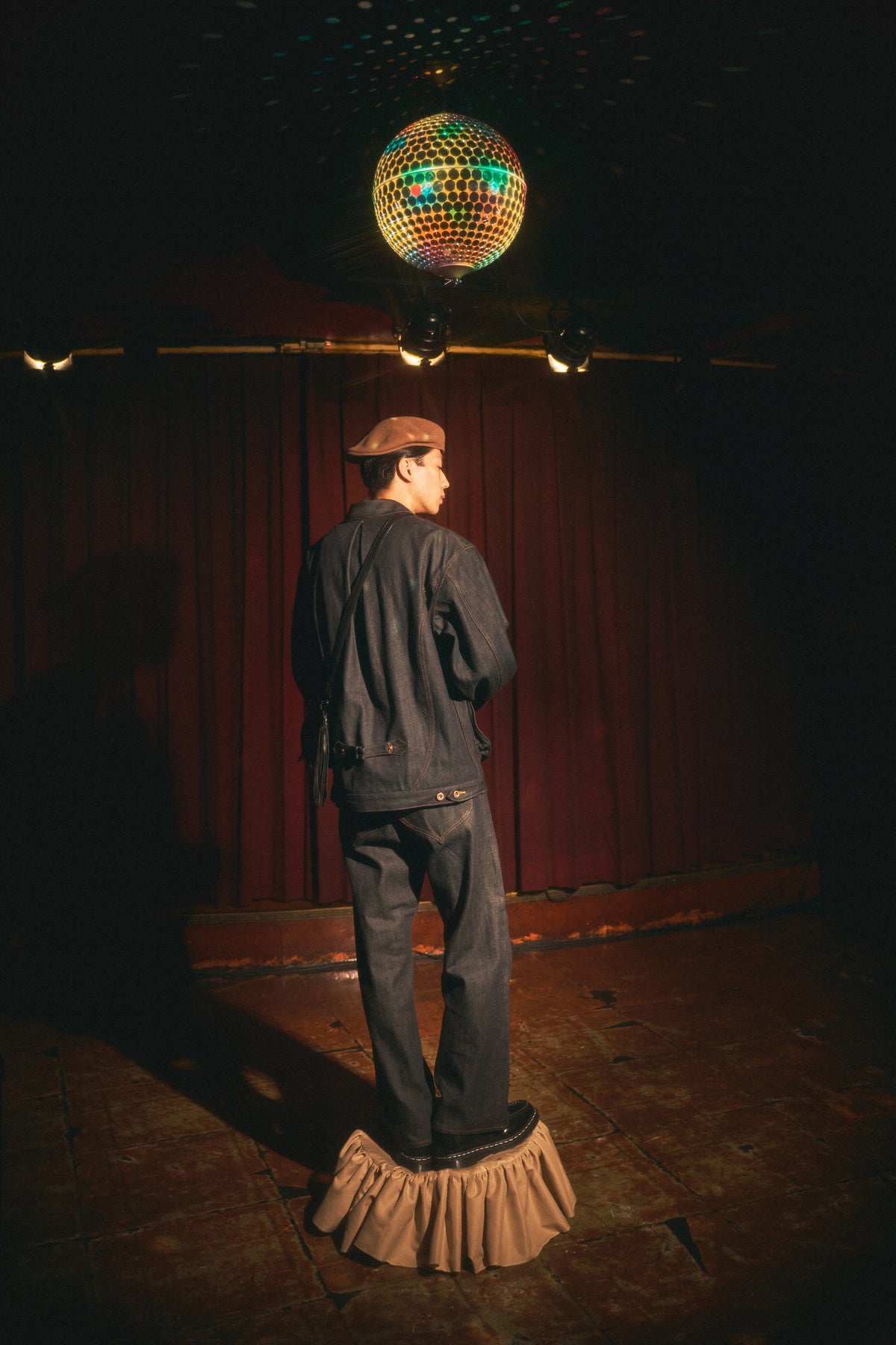 DOUBLE FLAP JACKET -indigo-