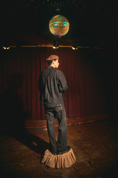 DOUBLE FLAP JACKET -indigo-