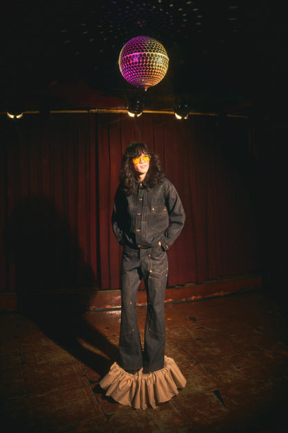 SWEEP THREE TACK JACKET 26 -indigo-