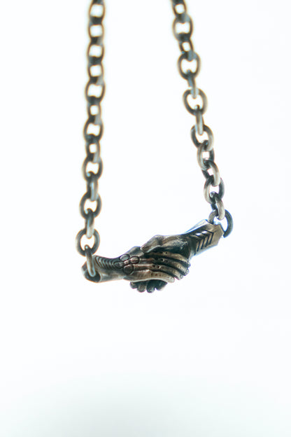 SHAKE HANDS Necklace -Tattoo Senju-