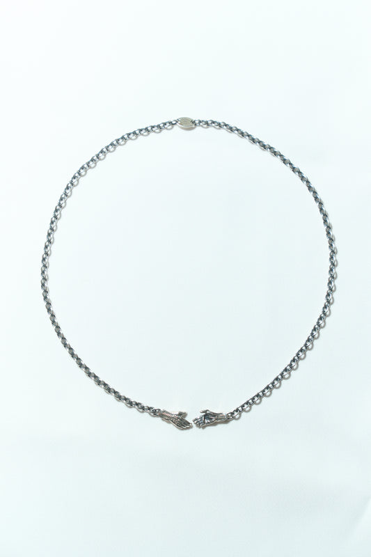 SHAKE HANDS Necklace -Tattoo Senju-