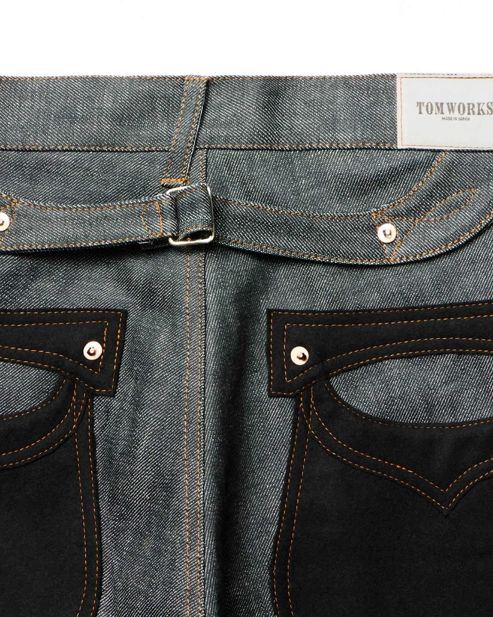 PARCO数量限定販売 | PATCHWORK SWEEP Wknee WIDE PANTS – Tomworks