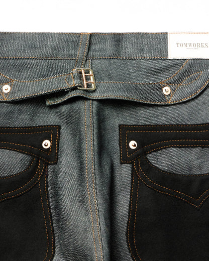 PARCO数量限定販売 | PATCHWORK SWEEP Wknee WIDE PANTS