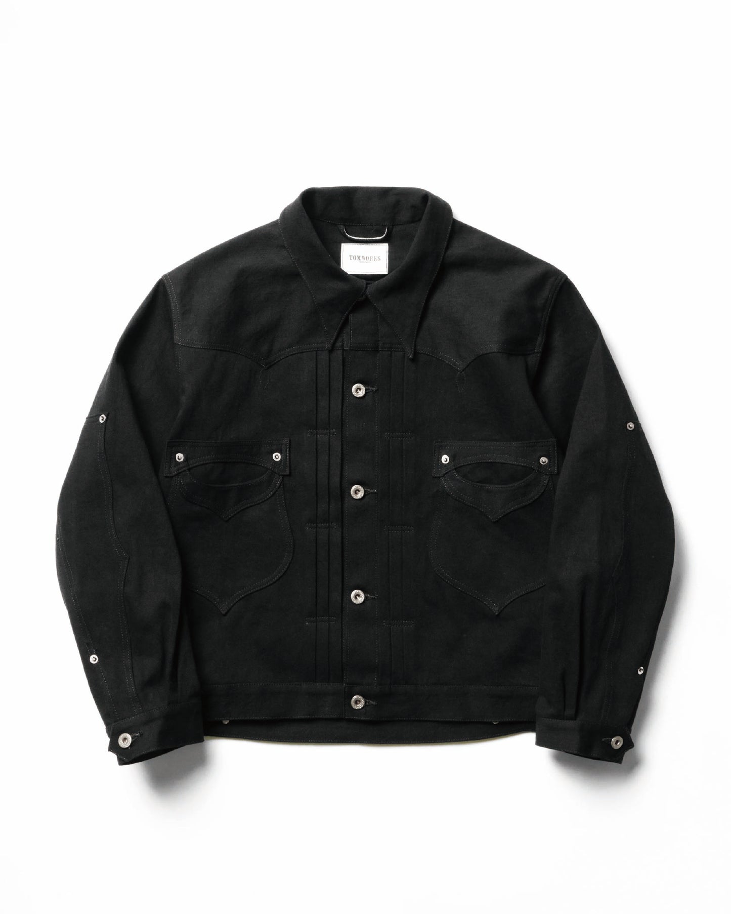 PARCO先行販売 | SWEEP THREE TACK JACKET-Black One-wash-