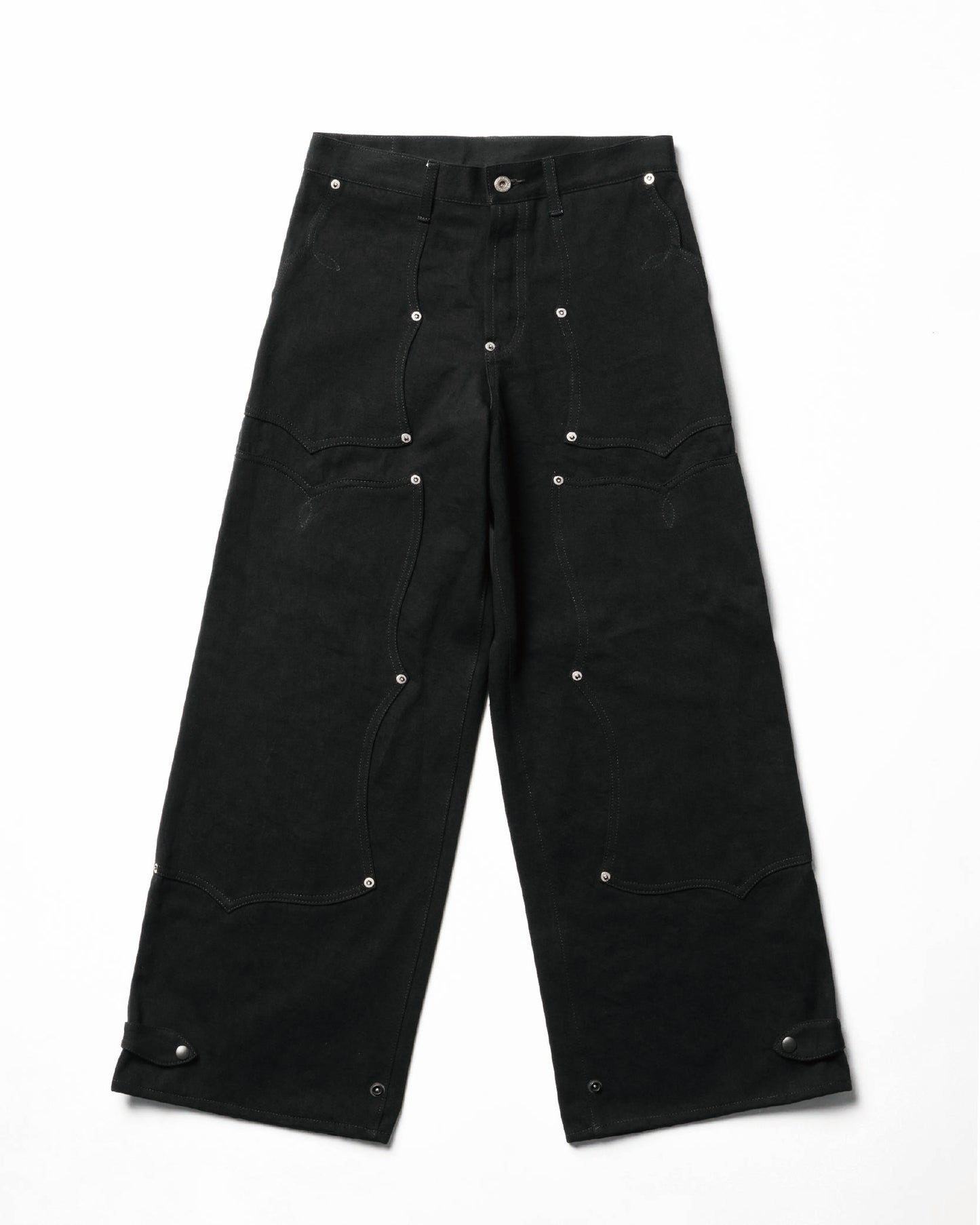 PARCO先行販売 | SWEEP Wknee WIDE PANTS -Black One-wash-