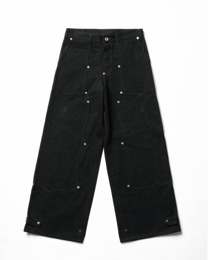 PARCO先行販売 | SWEEP Wknee WIDE PANTS -Black One-wash-