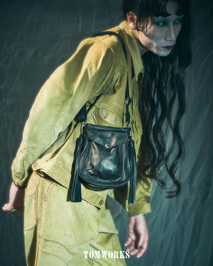 受注販売 | 3Pocket BULB Bag -Black Leather-