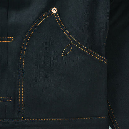 THREE TACK JACKET 25 -Black-