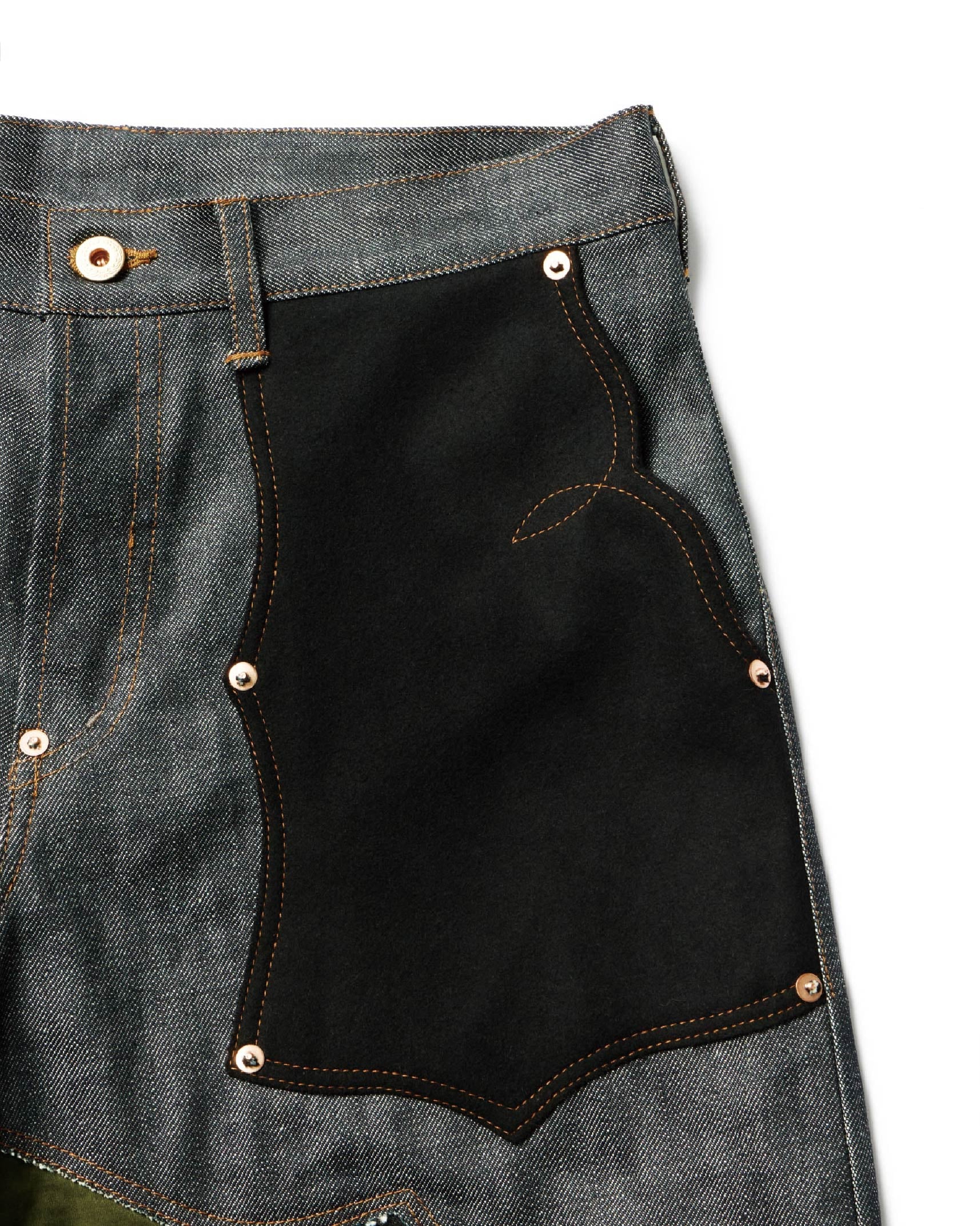 PARCO数量限定販売 | PATCHWORK SWEEP Wknee WIDE PANTS – Tomworks