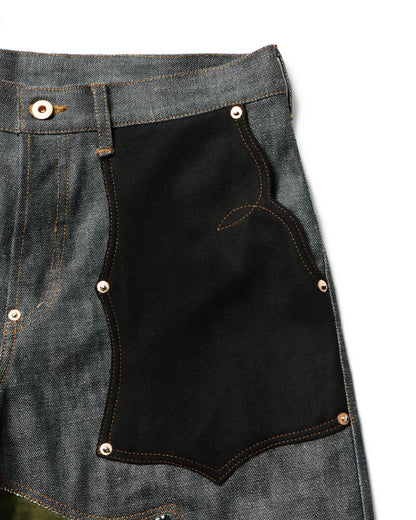 PARCO数量限定販売 | PATCHWORK SWEEP Wknee WIDE PANTS