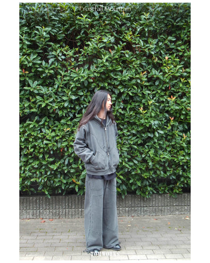 SWEAT PANTS -Black-