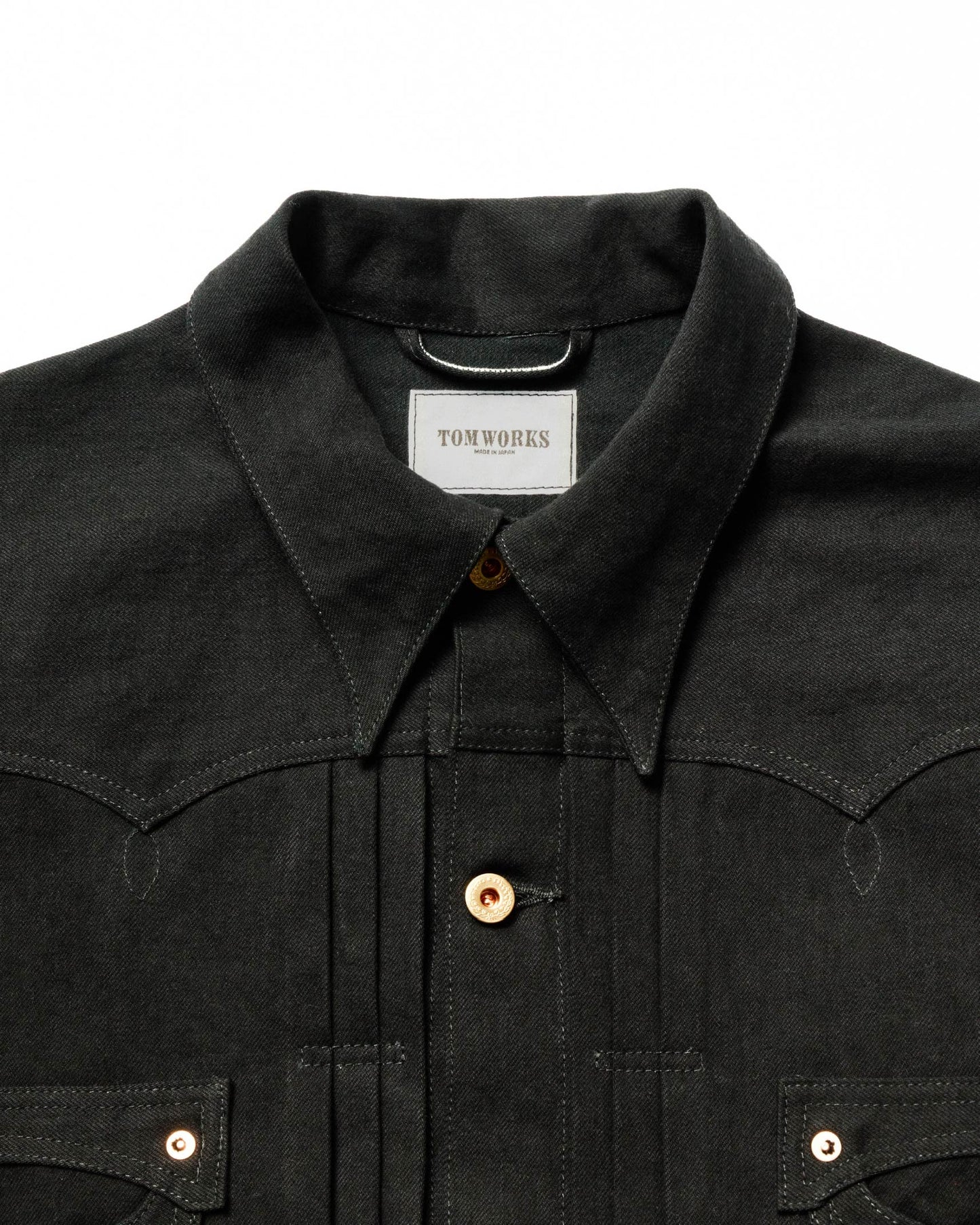 PARCO先行販売 | SWEEP THREE TACK JACKET-Black One-wash-