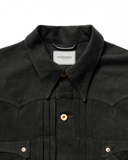 PARCO先行販売 | SWEEP THREE TACK JACKET-Black One-wash-