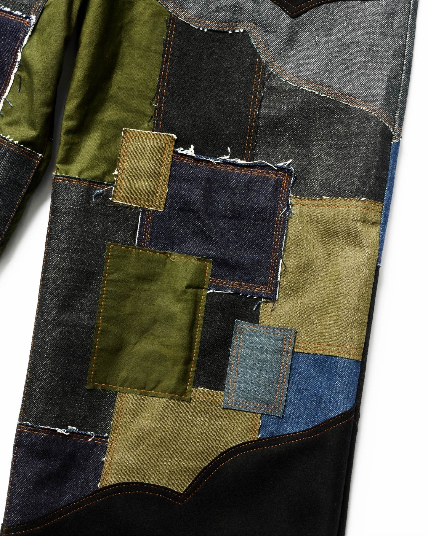 PARCO数量限定販売 | PATCHWORK SWEEP Wknee WIDE PANTS