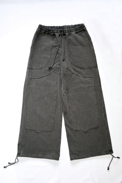 SWEAT PANTS -Black-
