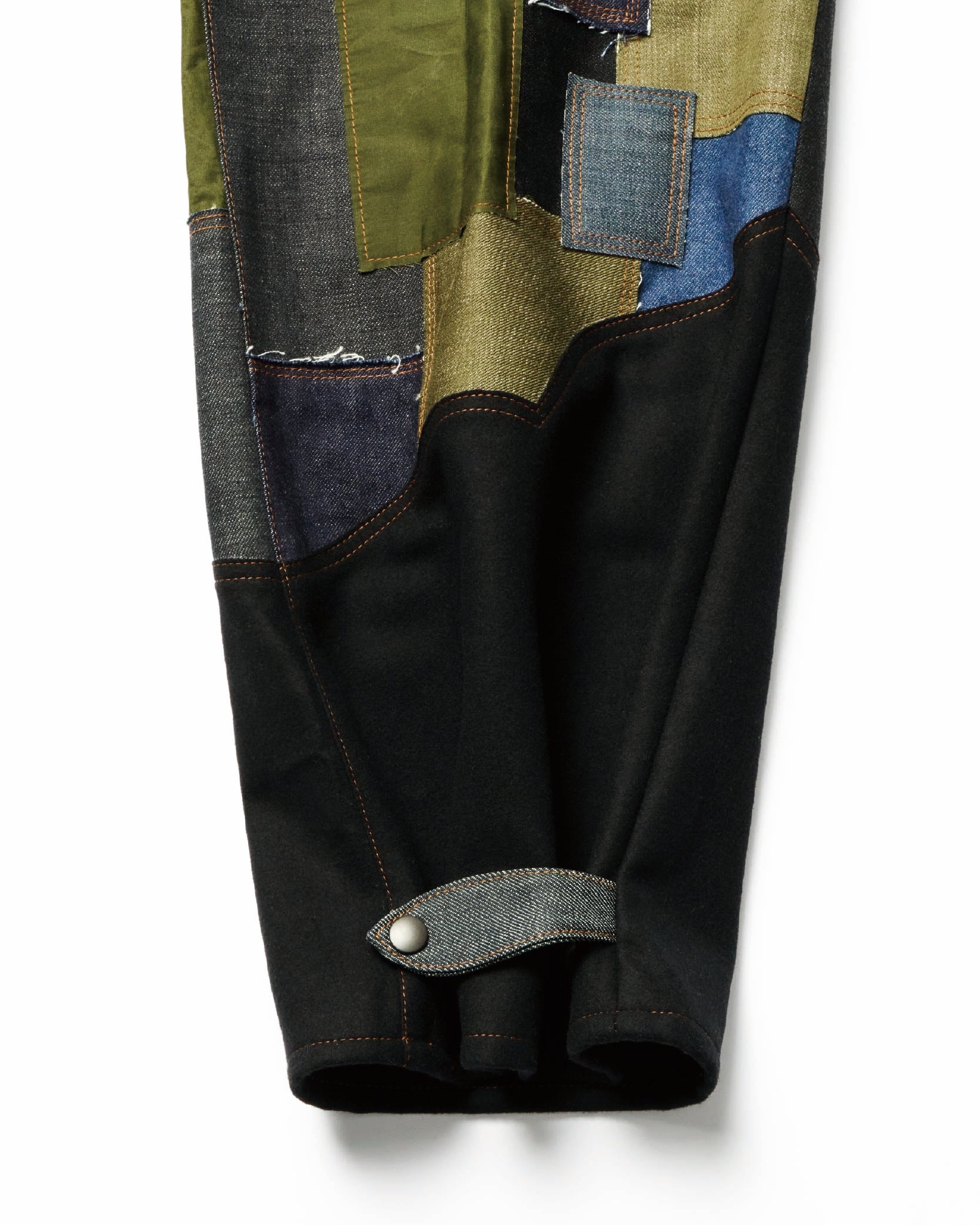 PARCO数量限定販売 | PATCHWORK SWEEP Wknee WIDE PANTS – Tomworks