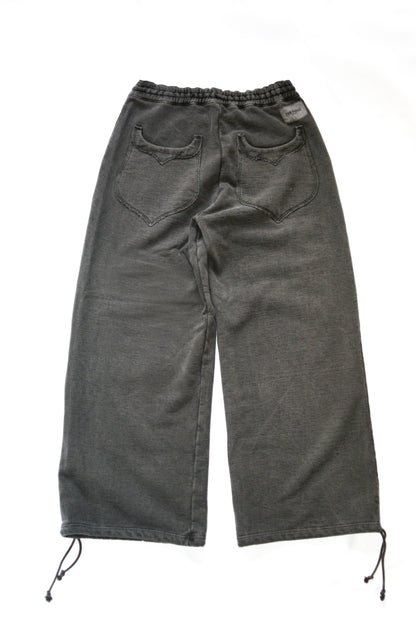 SWEAT PANTS -Black-