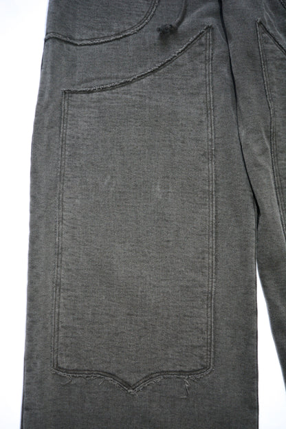 SWEAT PANTS -Black-