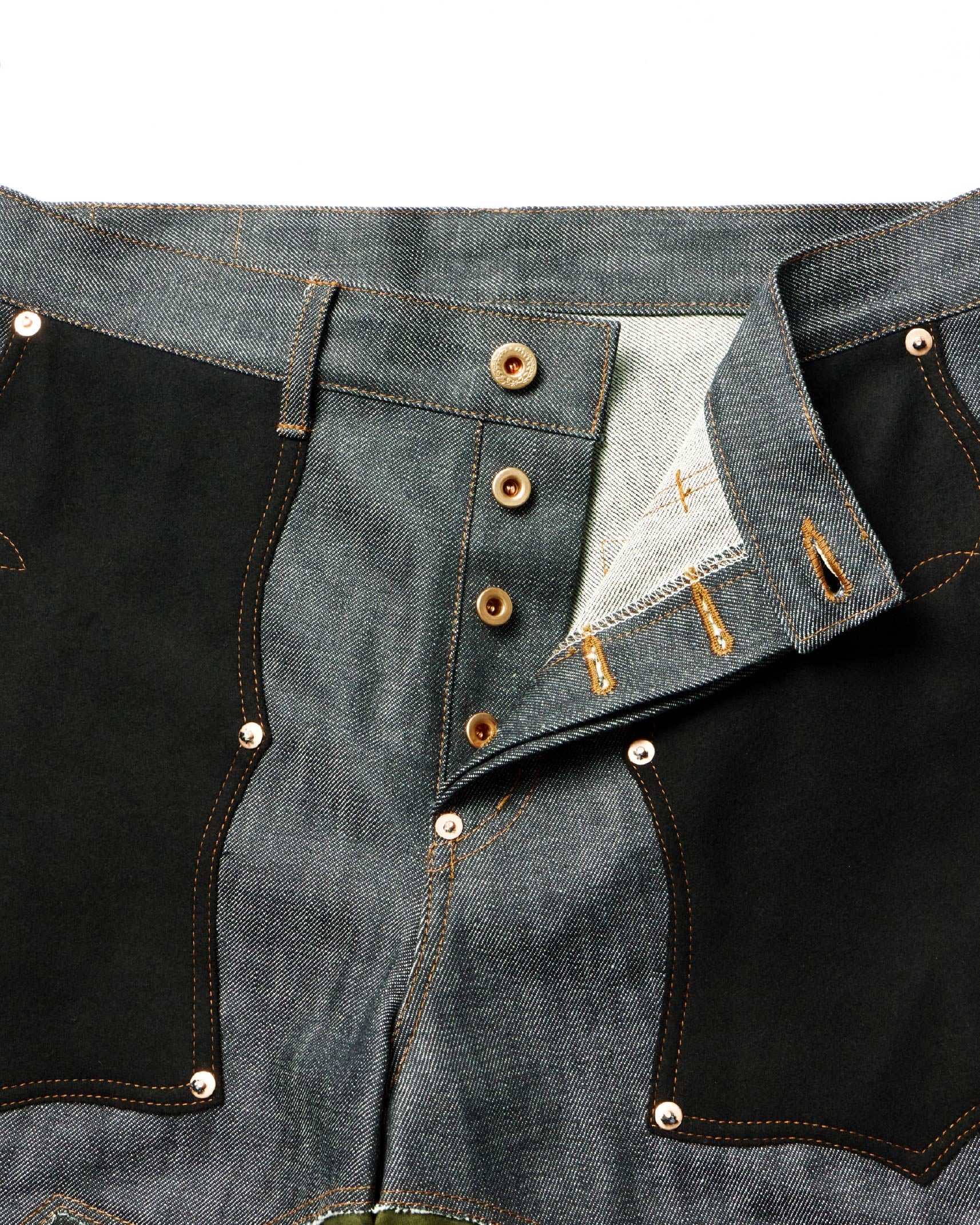 PARCO数量限定販売 | PATCHWORK SWEEP Wknee WIDE PANTS – Tomworks